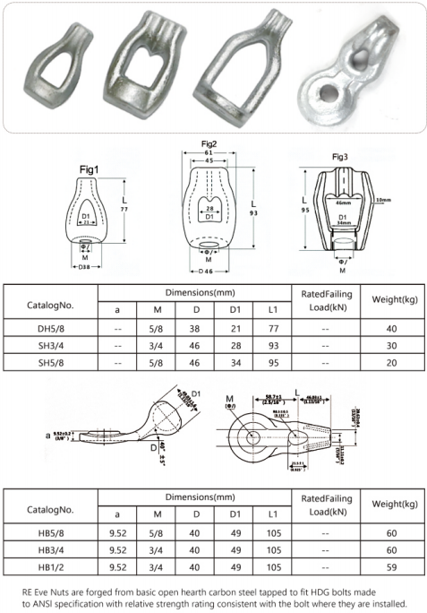 Eye Nuts: The Essential Hardware for Secure Pole Line Construction Introduction