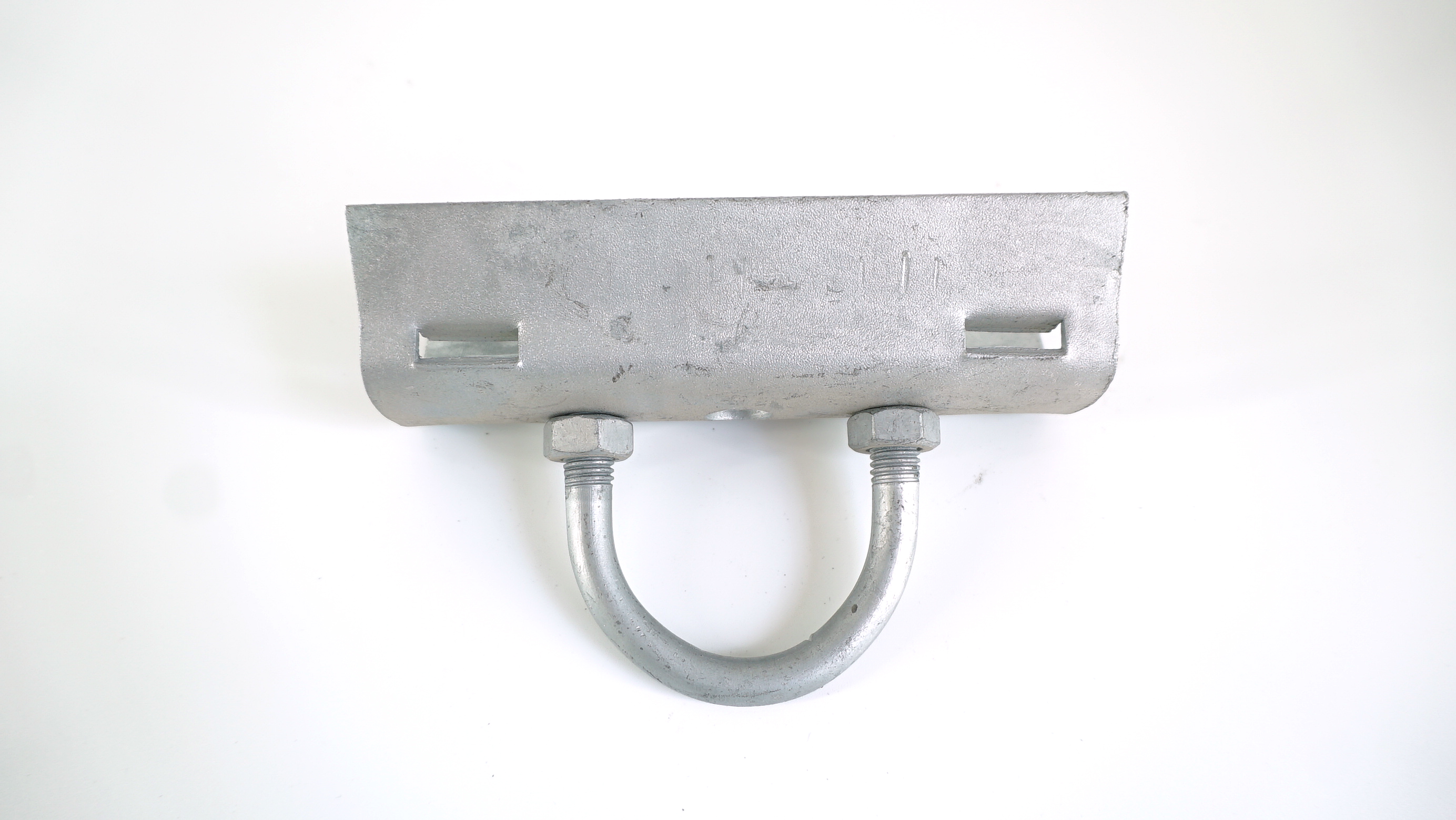 fiber optic clamp drop clamp galvanized steel pole brancket