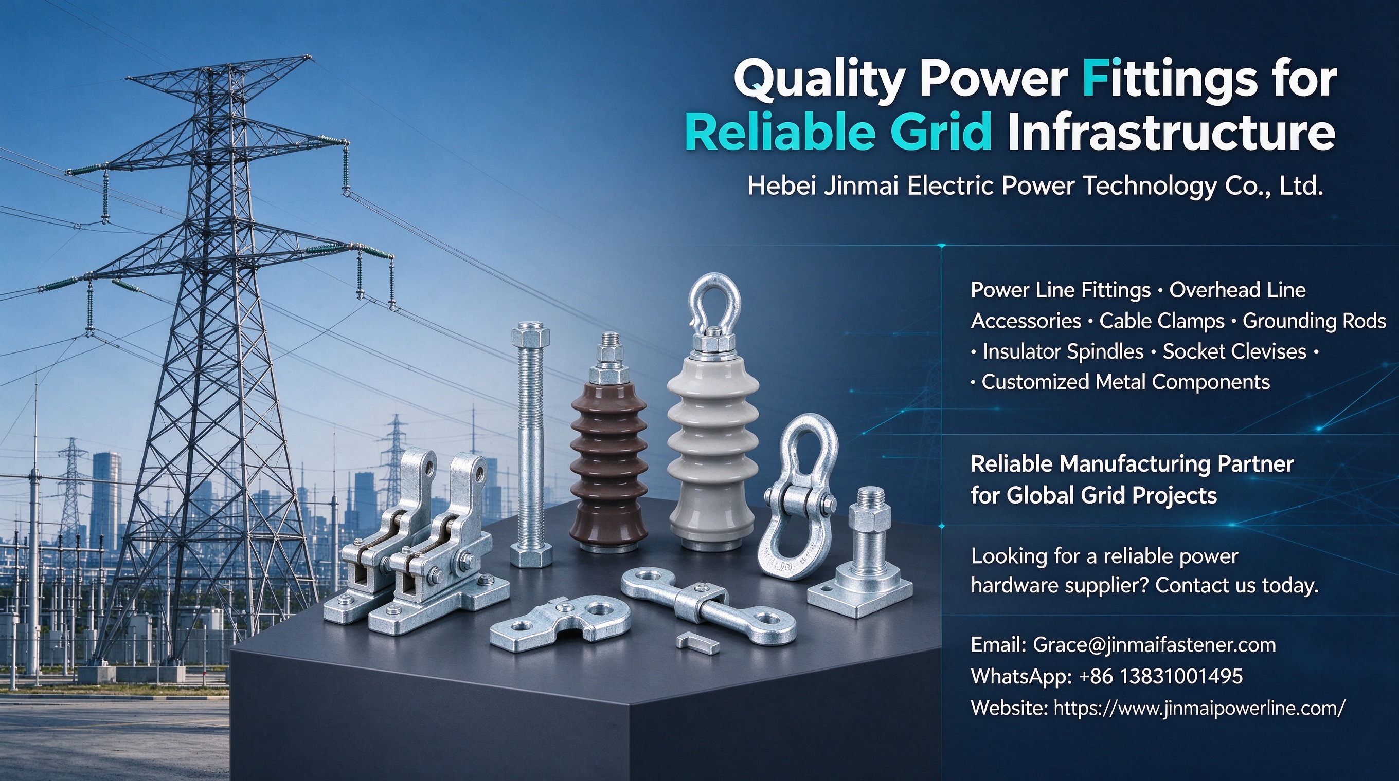 Global Power Demand Is Rising: Why Reliable Power Line Hardware Matters in 2026